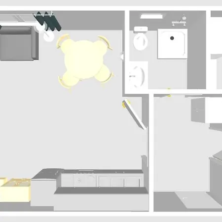 Apartment Sonnige Mit Balkon *